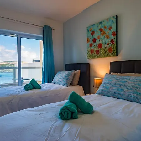 Sh6a- Qawra Prime Location 2 Bedroom Apartment *